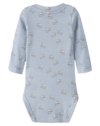 Name It - NBMHobit Bodystocking - Blue Fog